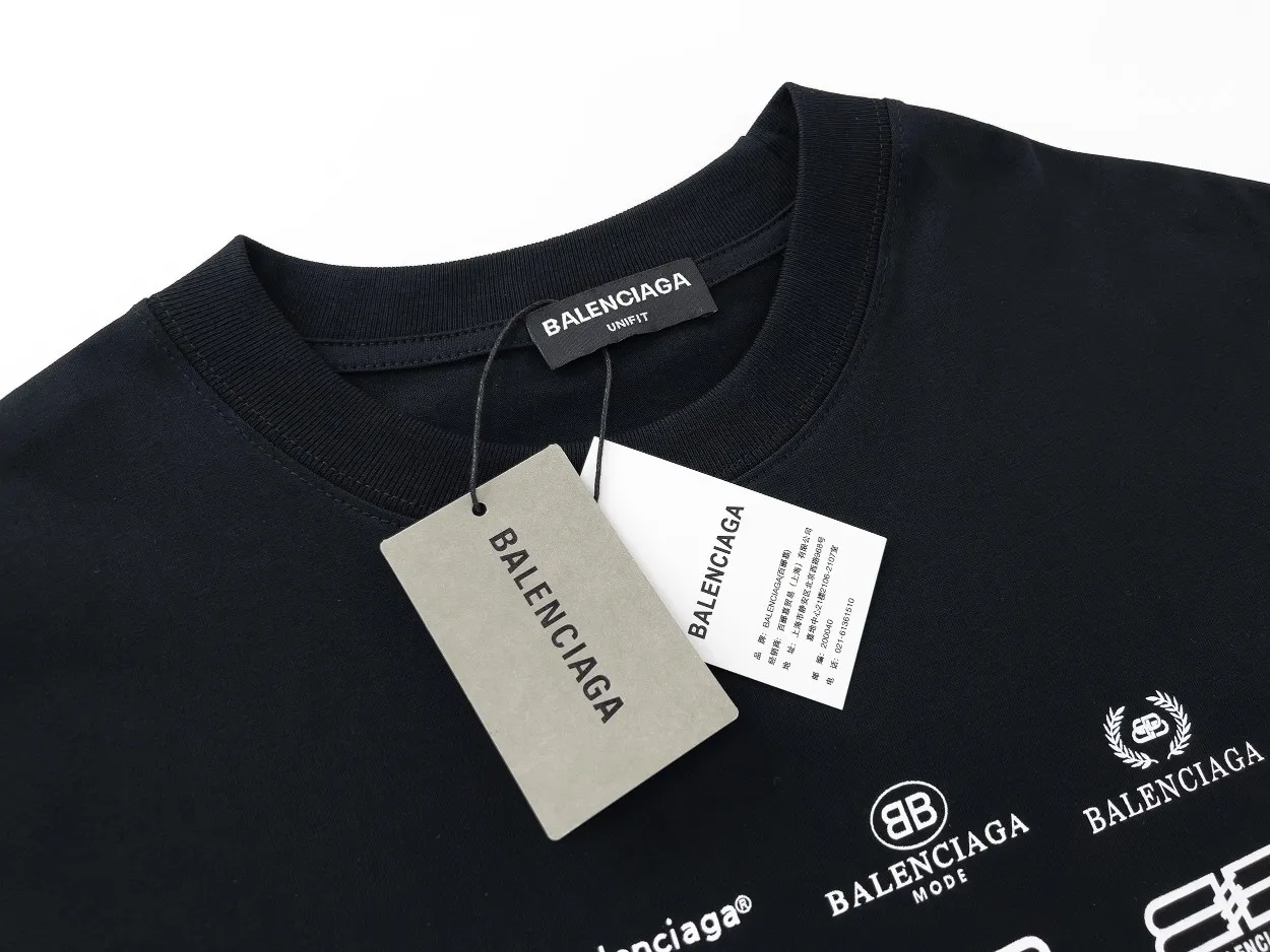 💰p83 #23SSClassic Logo # BALENCI*GA # 240g * 1 1 os Same Style！！ ：2333# Sizes：xs-L ： 4 （ . . . ）